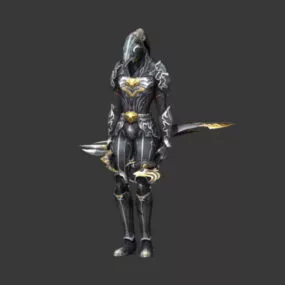 Divine Rogue Transformation 3d model