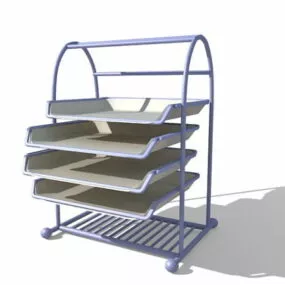 Document Tray File Holder 3d model