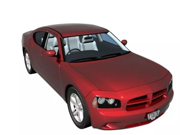 Dodge Charger Sedan 3d model Dodge Charger Sedan 3d model