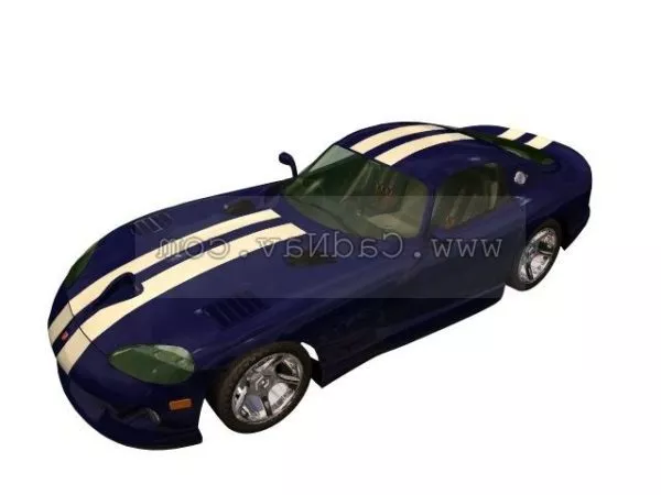 Dodge Viper Car 3d model Dodge Viper Car 3d model