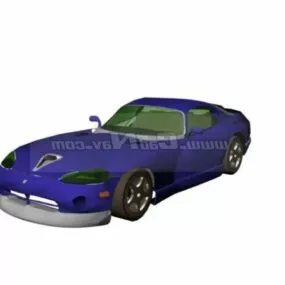 Dodge Viper Gts-r 3d model