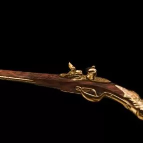 Doglock Handgun 3d model