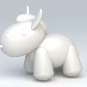 Donkey Toy 3d model