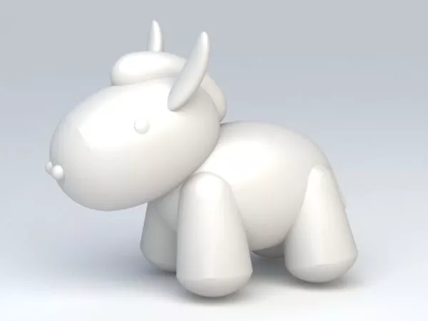 Donkey Toy 3d model Donkey Toy 3d model