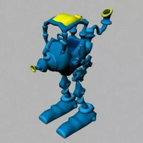 Dr Seuss’ Crunk Car Character 3d model
