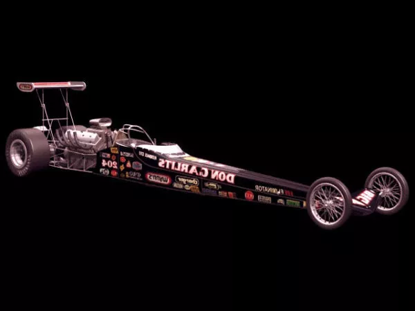Drag Racing Car 3d model Drag Racing Car 3d model