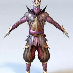 Dragon Assassin 3d model