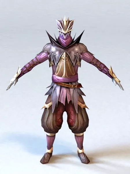 Dragon Assassin 3d model Dragon Assassin 3d model