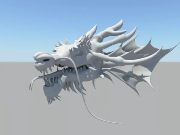 Human Genesis Character With Goggles 3d model