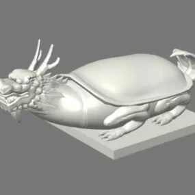 Dragon Head Tortoise 3d model