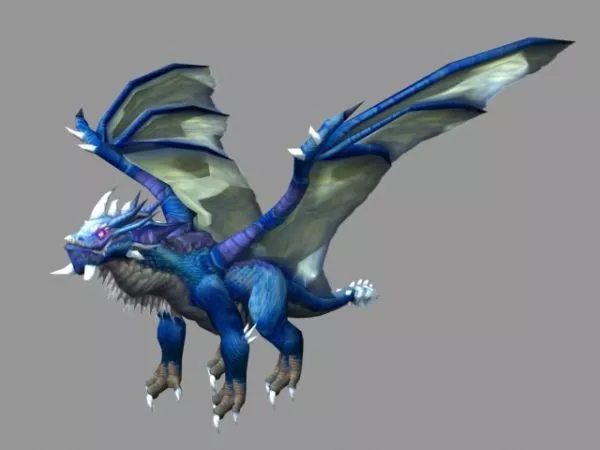 Dragon Game Character 3d model