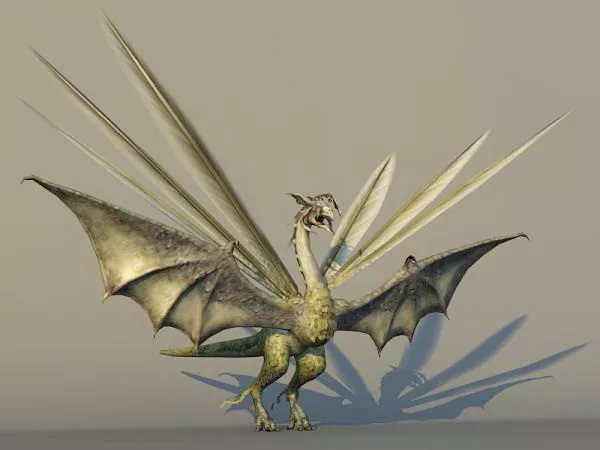 Dragon Monster 3d model Dragon Monster 3d model