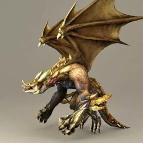 Dragon Warrior 3d model