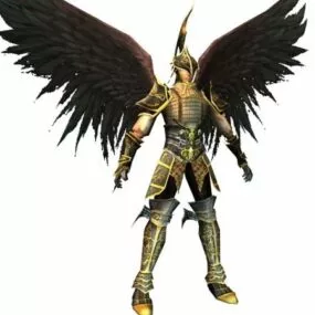 Dragon Knight Character 3d model