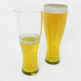 Drinking Beer 3d model