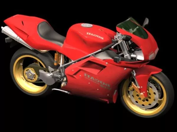 Hover Bike 3d model