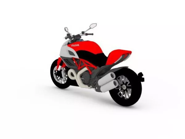 Buell Xb9s Motorcycle 3d model