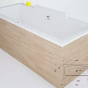 Duravit Vero Tub 3d model