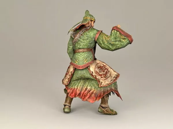 Darth Vader Warrior Character 3d model