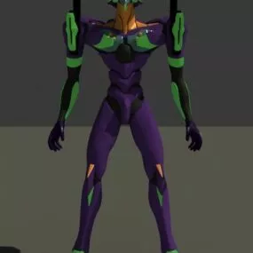 Eva Unit Robot Character 3d model