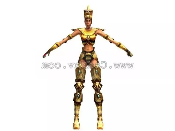 Strong Body Alien Man Character 3d model