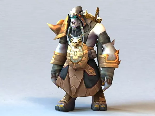 Elder Sage Akama 3d model Elder Sage Akama 3d model