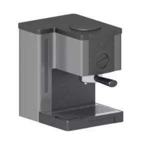 Electric Coffee Maker 3d model