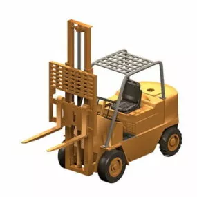 Electric Forklift Industrial Truck 3d model