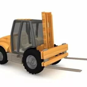Electric Forklift Truck 3d model