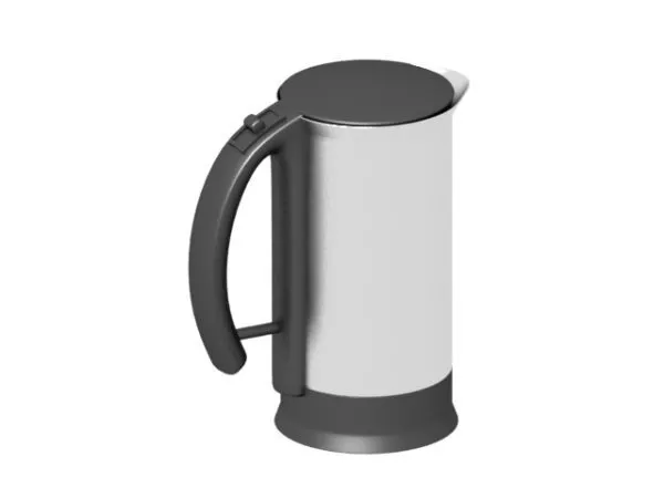 Electric Hot Water Boiler 3d model Electric Hot Water Boiler 3d model