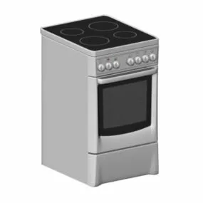 Electric Pizza Oven 3d model