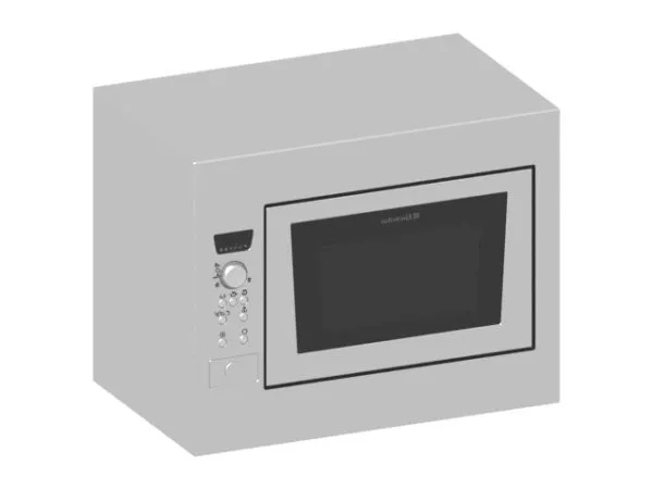 Electrolux Microwave Oven 3d model Electrolux Microwave Oven 3d model