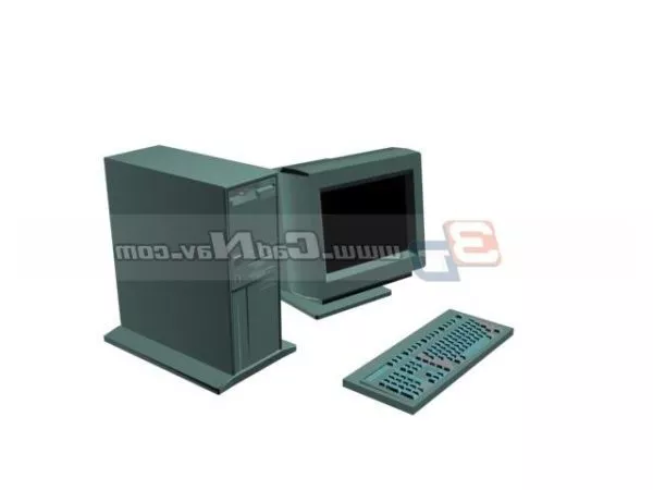 Computer Camera Sphere 3d model