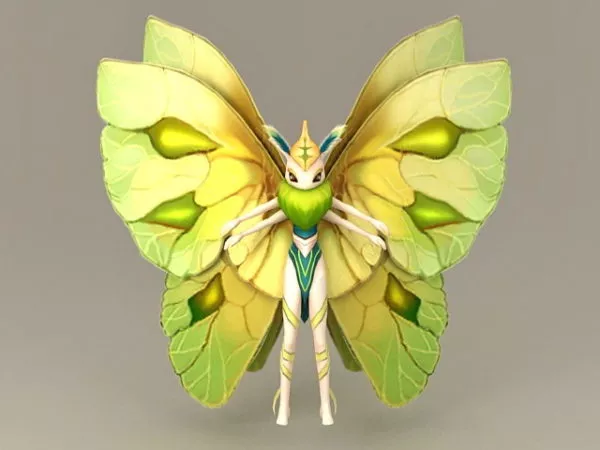 Butterfly Plane 3d model