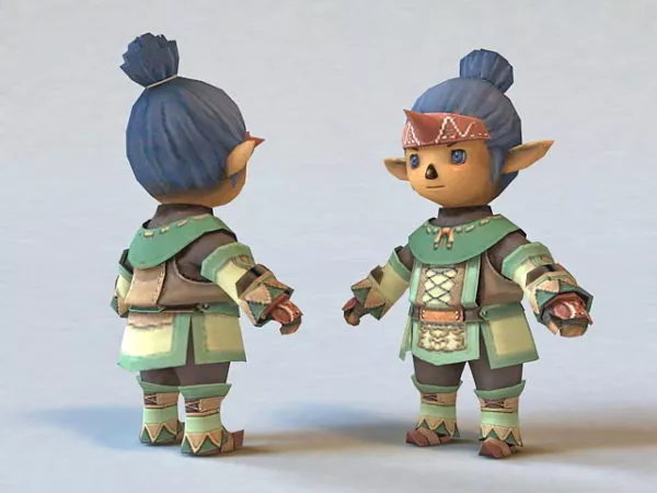 Funny Boy 3d model