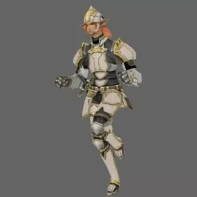 Elf Warrior 3d model