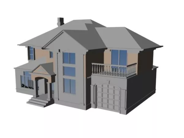 Elite Housing 3d model Elite Housing 3d model