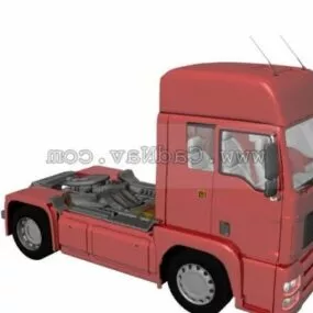 Euro Truck Red 3d model