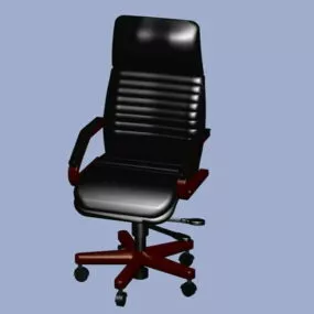 Executive Leather Chair 3d model