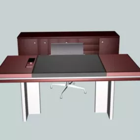 Executive Desk Sets 3d model