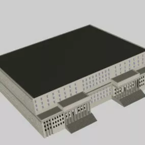 Exhibition Complex 3d model