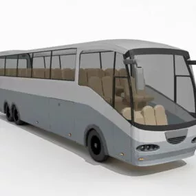 Express Bus 3d model