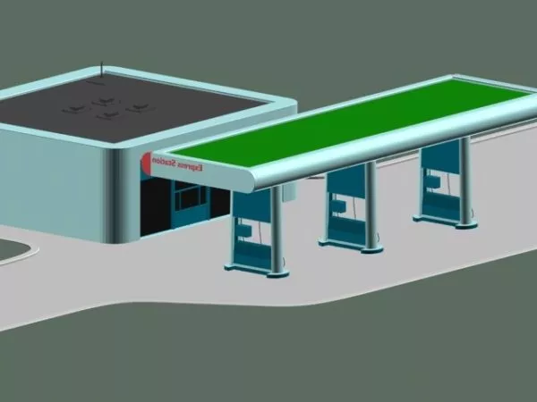 Scifi Lab 3d model