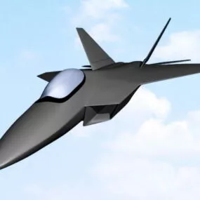 F-22 Fighter Aircraft 3d model