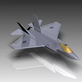 F-35c Fighter Aircraft 3d model