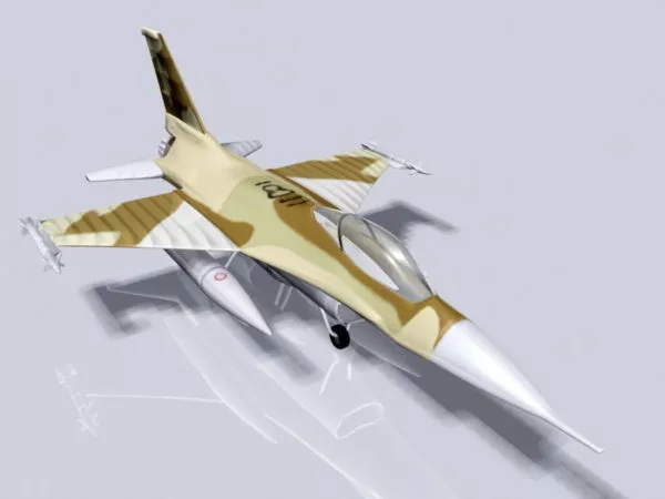 F16 American Multirole Fighter Jet Aircraft 3d model F16 American Multirole Fighter Jet Aircraft 3d model