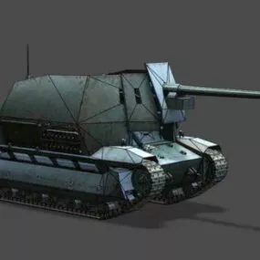 Fcm 36 Pak 40 Tank 3d model