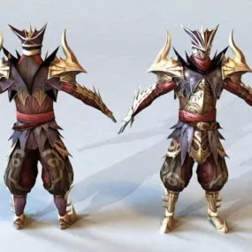 Ffxiv Dragoon Armor 3d model