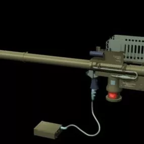 Fim-92 Stinger Missile Launcher 3d model