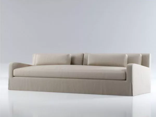 Fabric Settee Couch Furniture 3d model Fabric Settee Couch Furniture 3d model